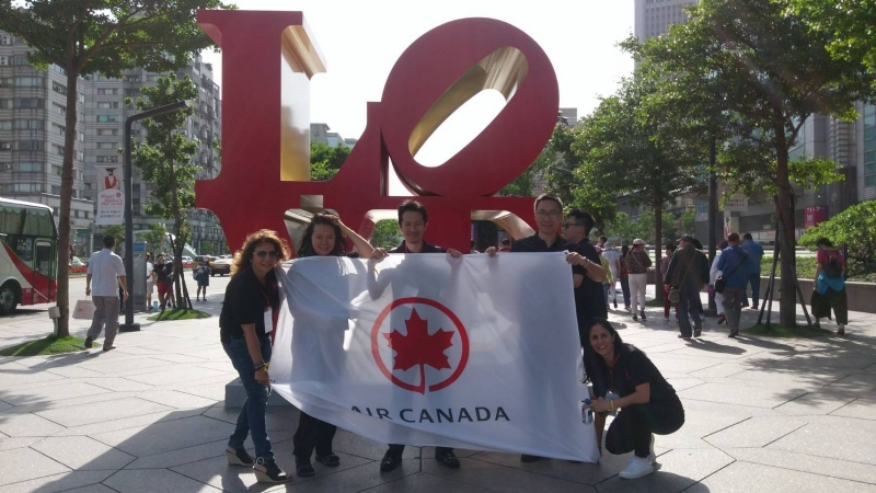 加拿大航空 團建活動@台北信義