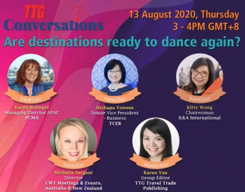 Kitty董事長8/13(四)與談(附回看連結) - Are destinations ready to dance again?