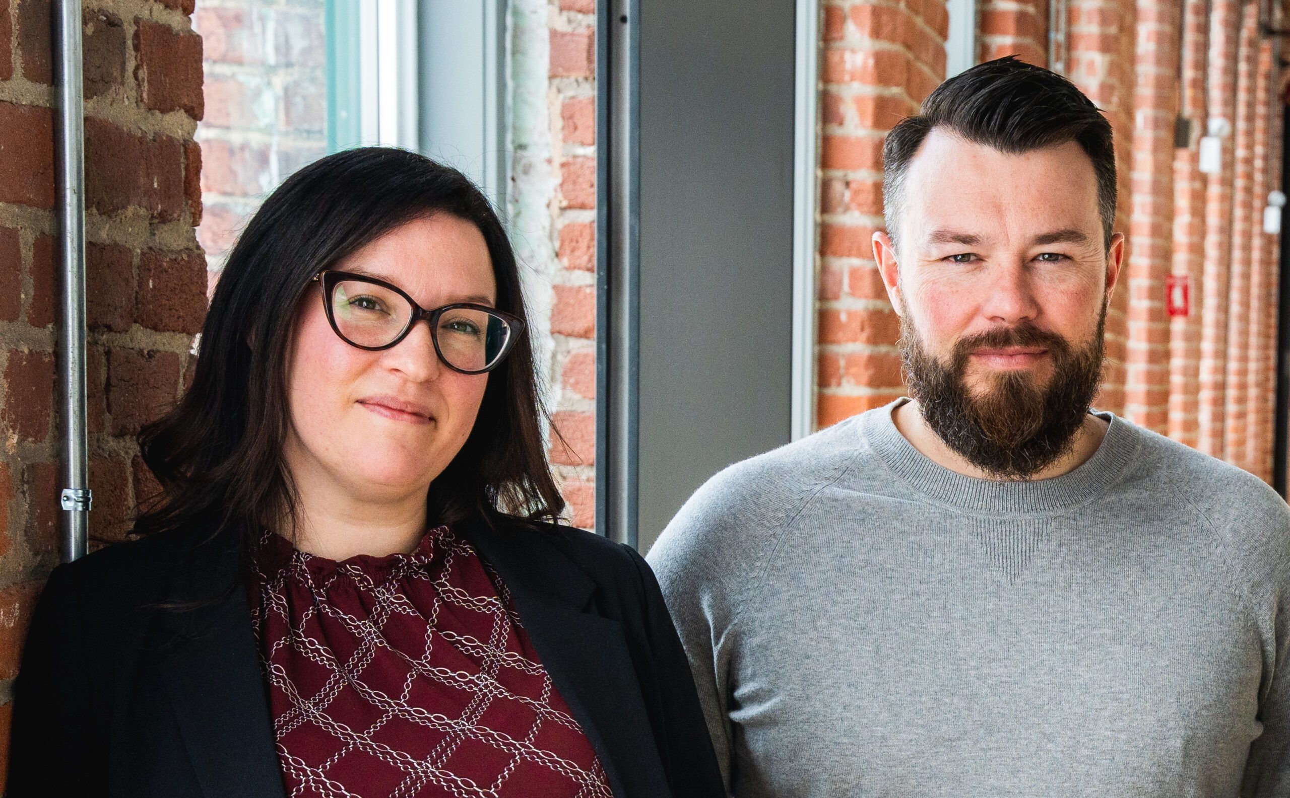 Melissa_and_joey_web Marketing Agency partners and owner Melissa Longtin and Joey Gault